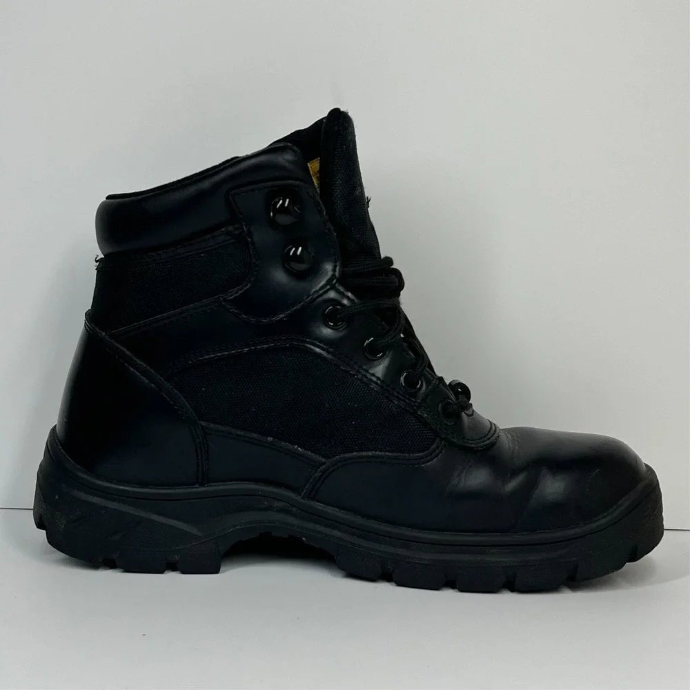 Skechers Wascana Benen Tactical Relaxed Fit Work Boots‎ Men's 7 Waterproof Black